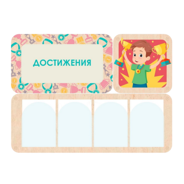 Информационный стенд «Достижения» 100.5 х 74 см - «globural.ru» - Алапаевск