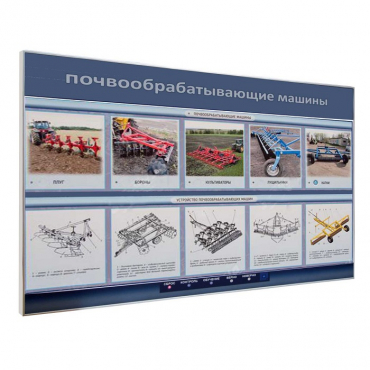 Электрифицированный светодинамический стенд «Почвообрабатывающие машины» - «globural.ru» - Алапаевск
