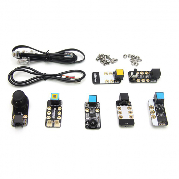 Ресурсный набор электронных компонентов Makeblock - Electronic Add-on Pack for Starter Robot Kit - «globural.ru» - Алапаевск